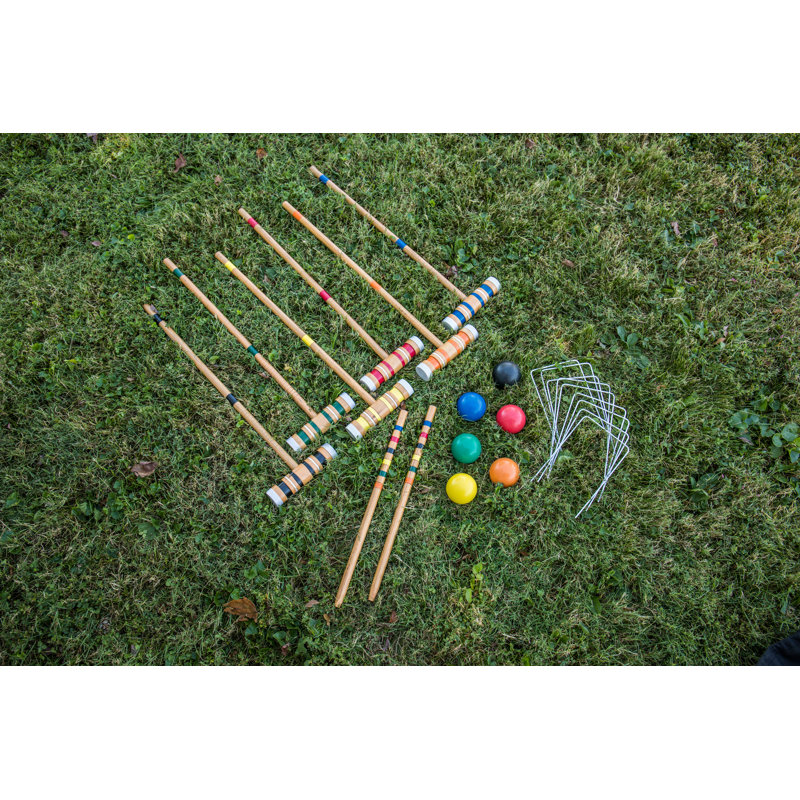 Triumph Sports USA 6 Player Croquet Set with Carrying Case & Reviews